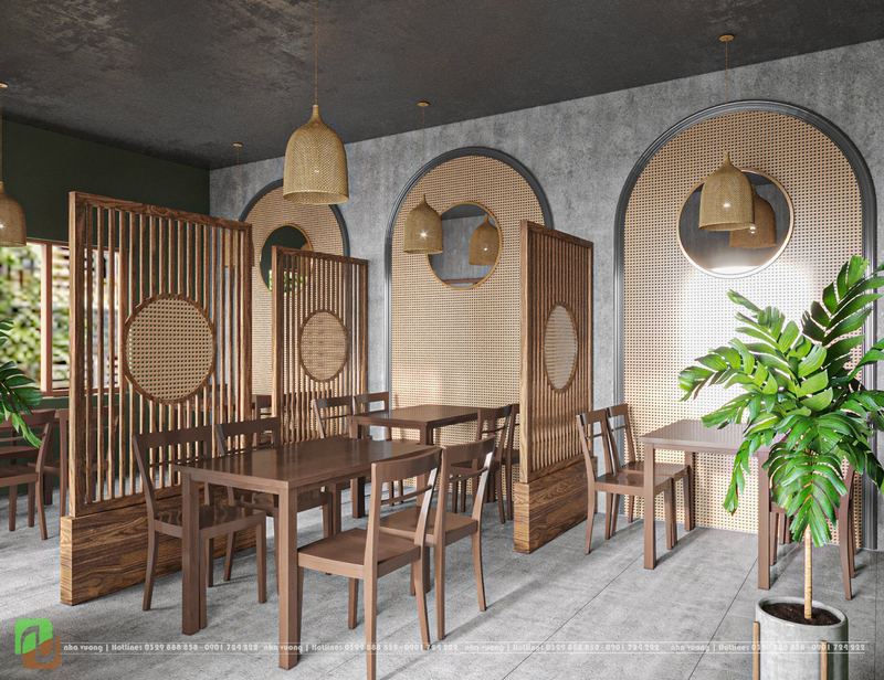 Mẫu thiết kế nội thất nhà hàng Phương Nam 69 Chùa Láng